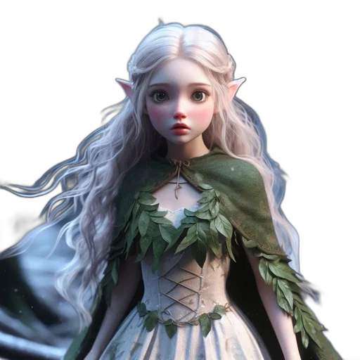fantasy art, 3d render, concept art, photorealistic transparent PNG cut-out