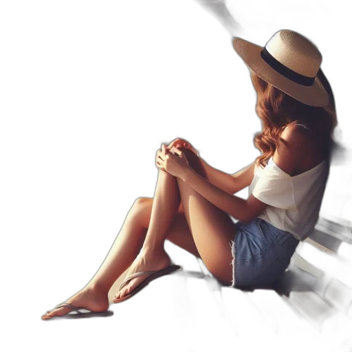 hat, dress, jewelry, umbrella transparent PNG cut-out