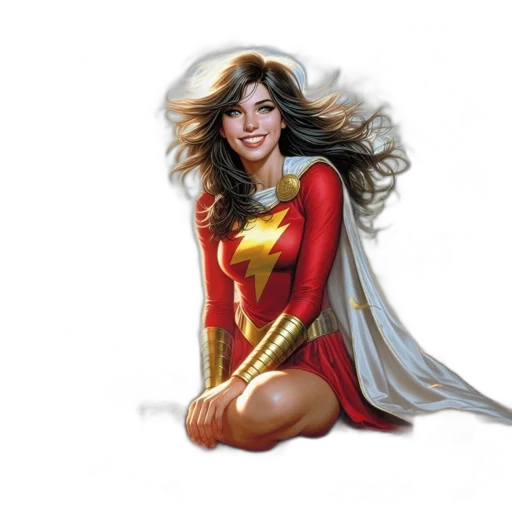 comic book art, concept art, fantasy art, photorealistic transparent PNG cut-out