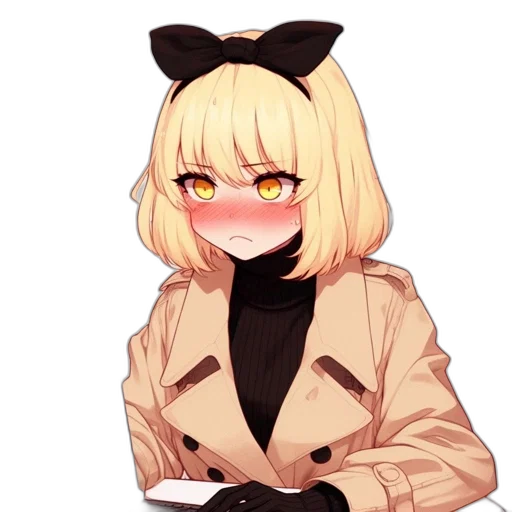jacket, staff, creature, face transparent PNG cut-out