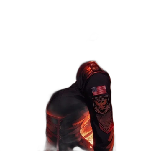 mask, jacket, hat, robot transparent PNG cut-out