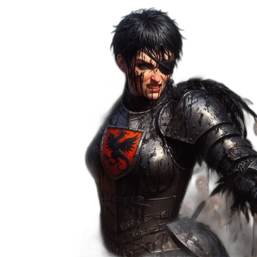 concept art, comic book art, fantasy art, photorealistic transparent PNG cut-out