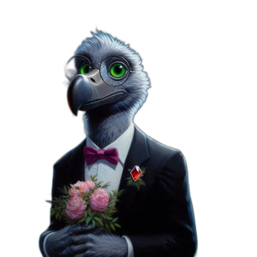 animal, staff, mask, robot transparent PNG cut-out