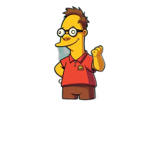 staff, animal, cartoon, pixel art transparent PNG cut-out
