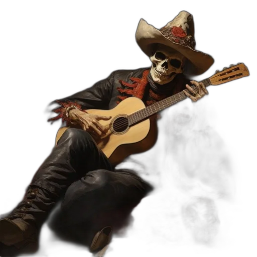 mask, jacket, staff, hat transparent PNG cut-out