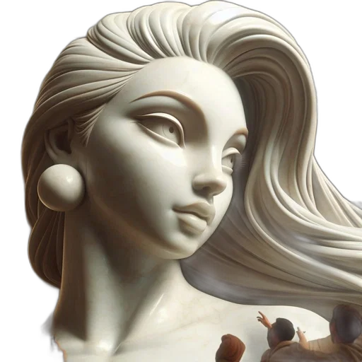 jewelry, face, hair, crown transparent PNG cut-out