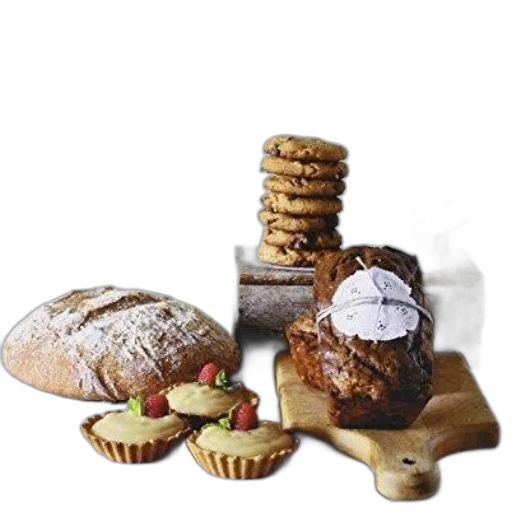 food, photorealistic, book, cover transparent PNG cut-out