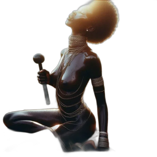 robot, staff, dress, jewelry transparent PNG cut-out