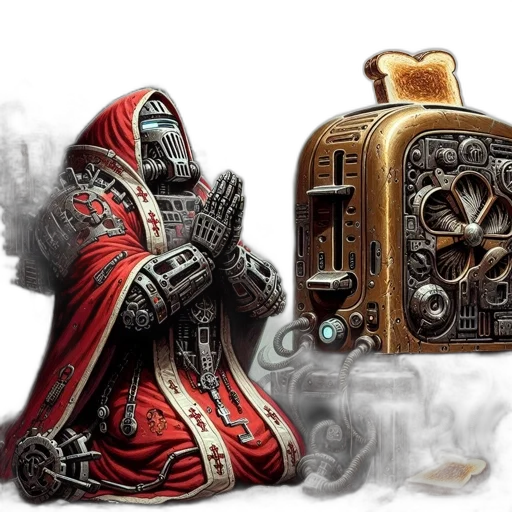 robot, mask, jewelry, weapon transparent PNG cut-out