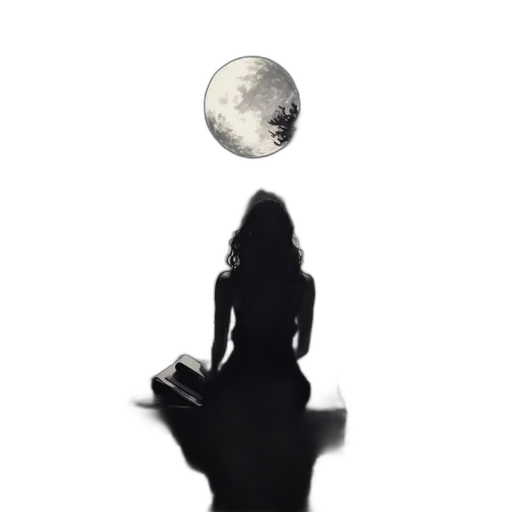 dress, staff, creature, concept art transparent PNG cut-out