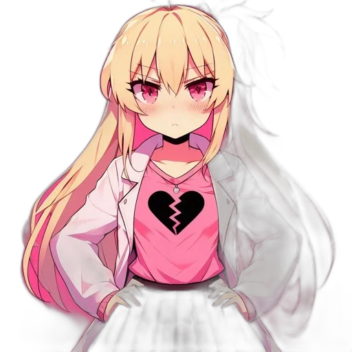 dress, robot, face, staff transparent PNG cut-out