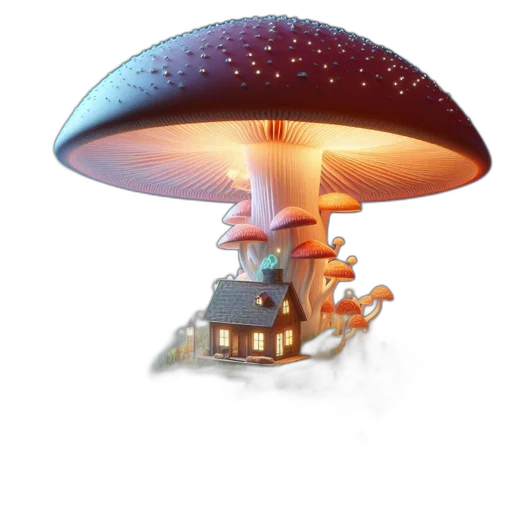 hat, umbrella, food, robot transparent PNG cut-out