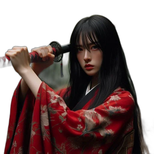 sword, weapon, staff, photorealistic transparent PNG cut-out