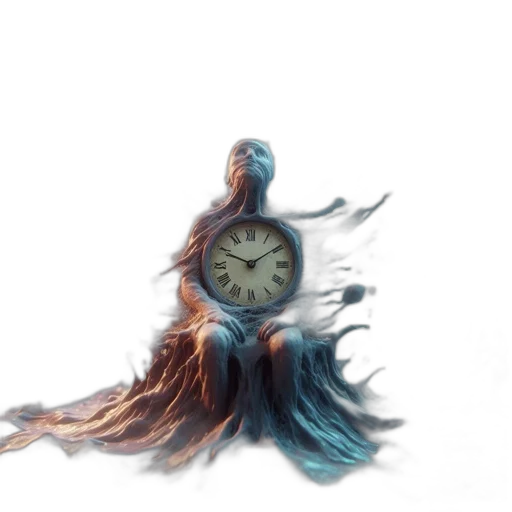 hair, dress, concept art, photorealistic transparent PNG cut-out