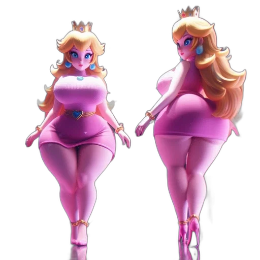 crown, dress, concept art, 3d render transparent PNG cut-out