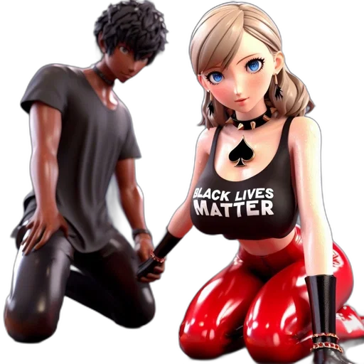 concept art, 3d render, photorealistic, anime transparent PNG cut-out