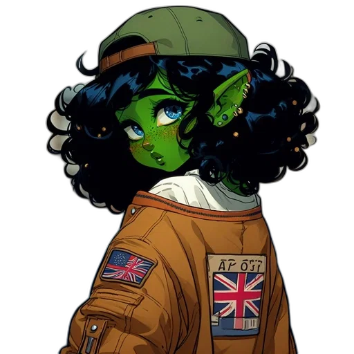 jacket, staff, mask, hat transparent PNG cut-out