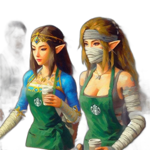 staff, mask, fantasy art, concept art transparent PNG cut-out