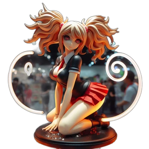 anime, 3d render, concept art, cartoon transparent PNG cut-out