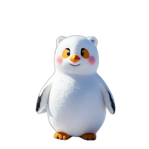 animal, creature, staff, 3d render transparent PNG cut-out