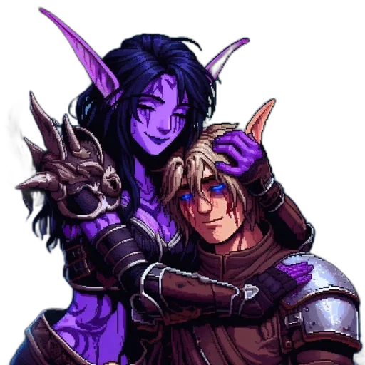 staff, mask, fantasy art, pixel art transparent PNG cut-out