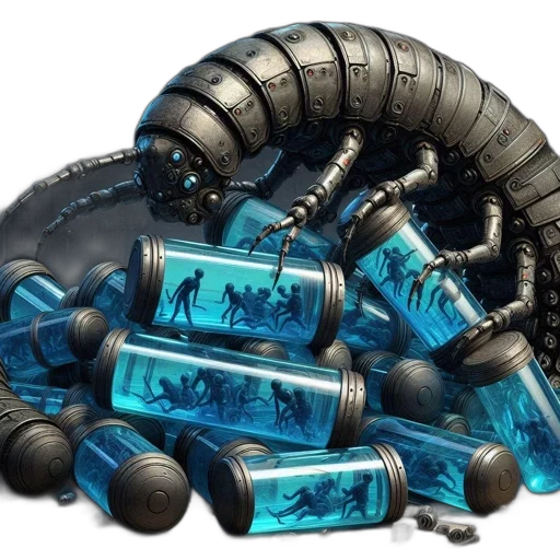 bottle, weapon, robot, jewelry transparent PNG cut-out