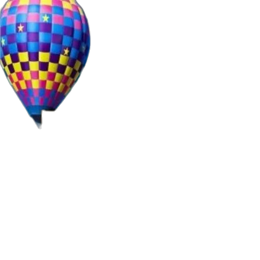umbrella, hat, pixel art, 3d render transparent PNG cut-out