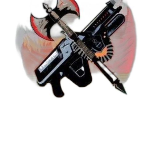 weapon, sword, staff, dragon transparent PNG cut-out