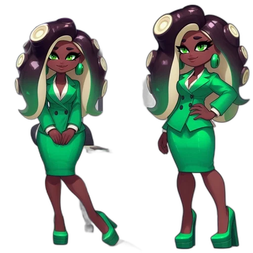 dress, concept art, cartoon, pixel art transparent PNG cut-out