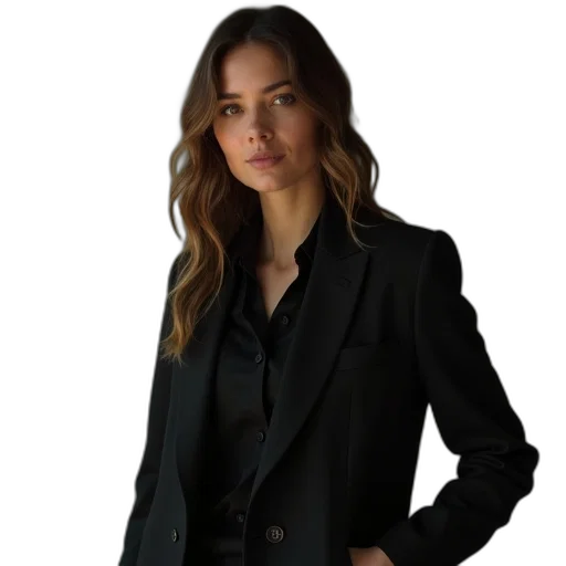 jacket, staff, dress, jewelry transparent PNG cut-out