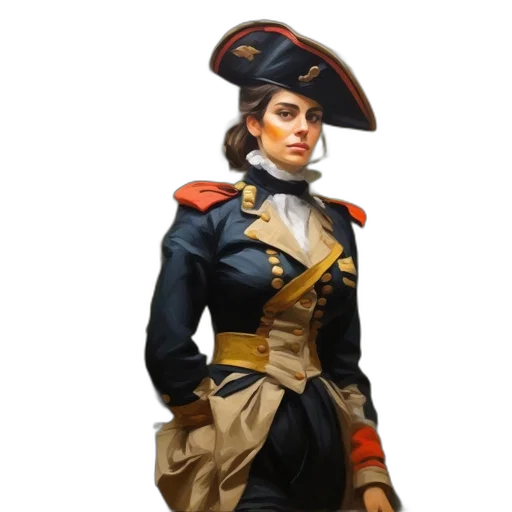 staff, jacket, hat, concept art transparent PNG cut-out