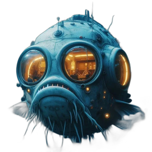 mask, creature, robot, face transparent PNG cut-out