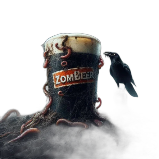 food, creature, concept art, 3d render transparent PNG cut-out