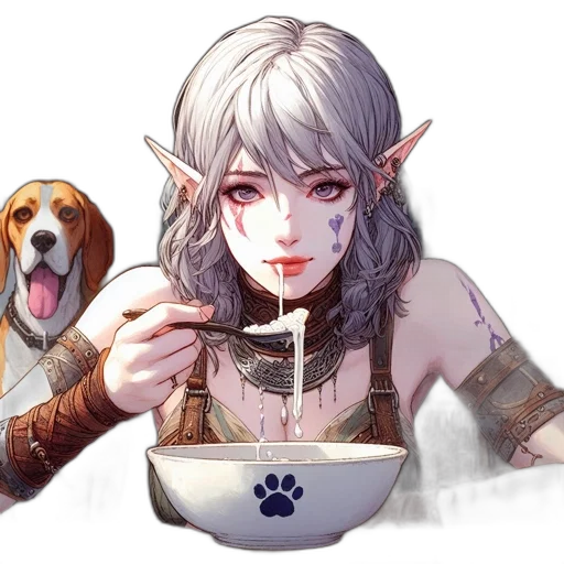 food, creature, animal, staff transparent PNG cut-out
