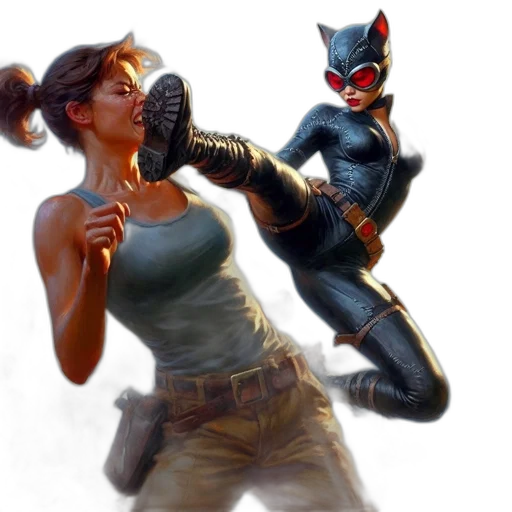 concept art, comic book art, fantasy art, pixel art transparent PNG cut-out