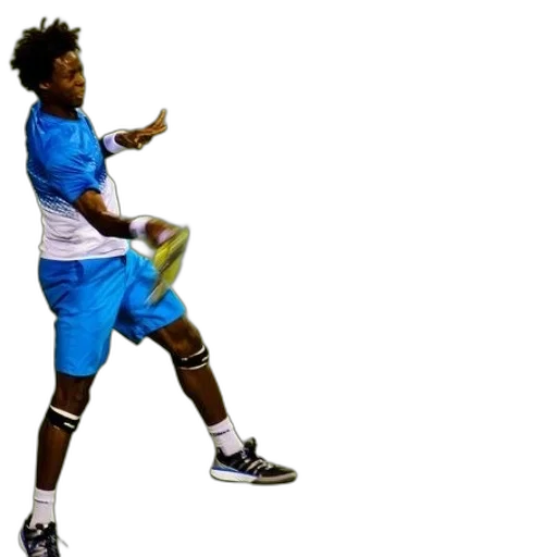 staff, tennis, player, blue transparent PNG cut-out
