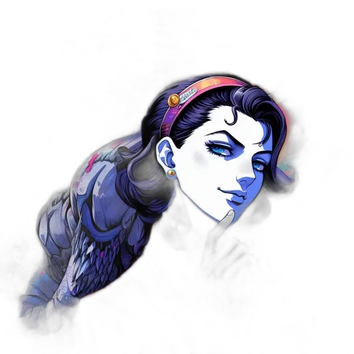 robot, crown, staff, jewelry transparent PNG cut-out