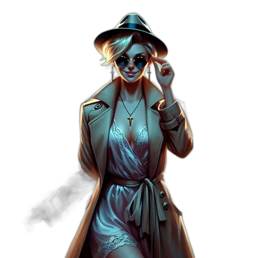 staff, dress, hat, mask transparent PNG cut-out