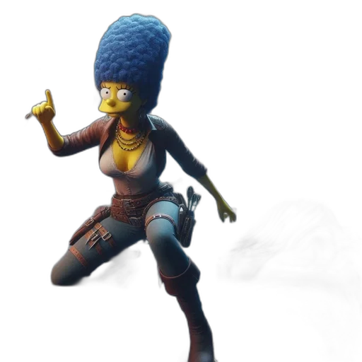 hat, mask, creature, staff transparent PNG cut-out