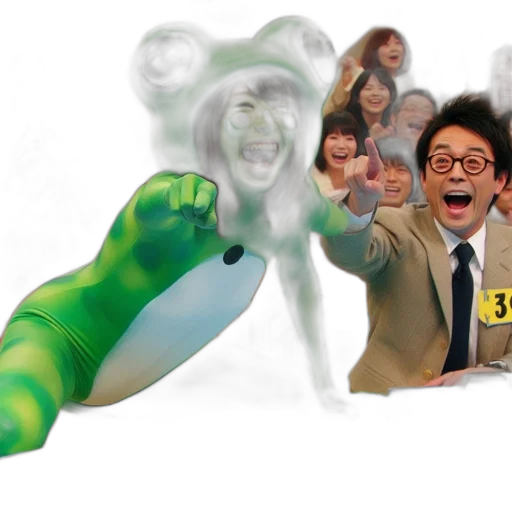 staff, creature, dragon, mask transparent PNG cut-out