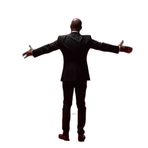 staff, jacket, 3d render, concept art transparent PNG cut-out
