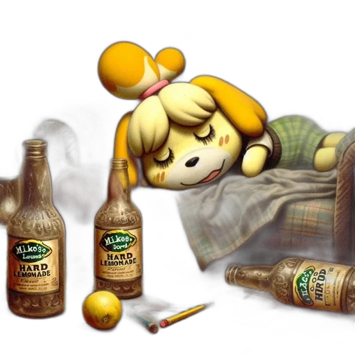 bottle, food, concept art, pixel art transparent PNG cut-out