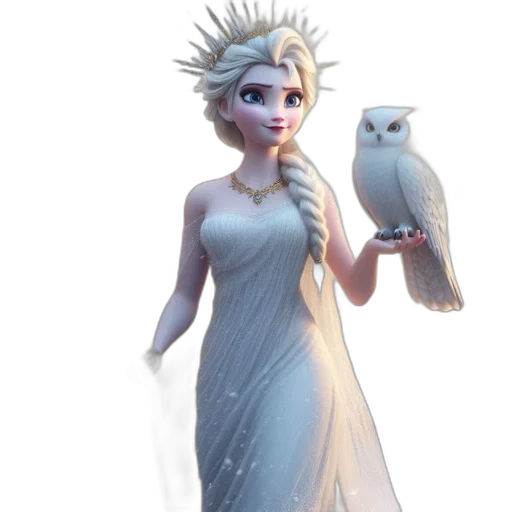 dress, staff, concept art, fantasy art transparent PNG cut-out
