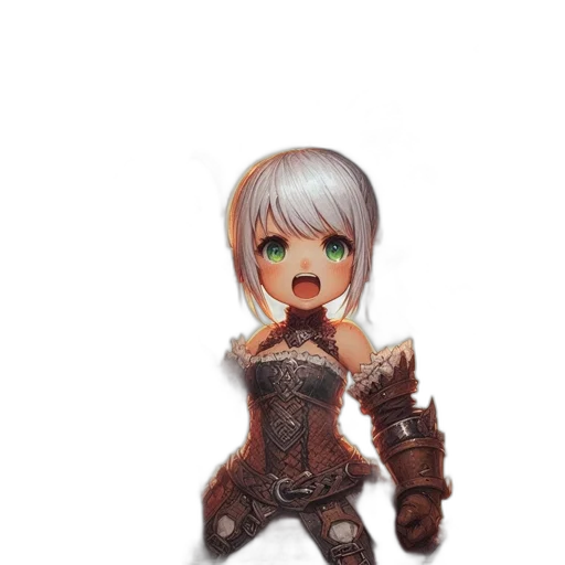 weapon, creature, robot, staff transparent PNG cut-out
