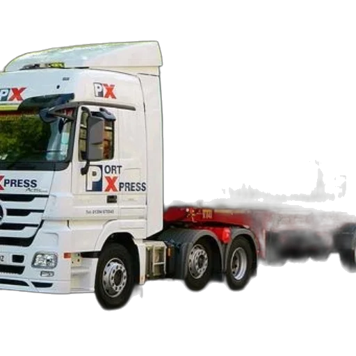 photorealistic, concept art, portxpress, truck transparent PNG cut-out