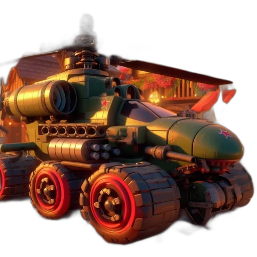 weapon, robot, car, dragon transparent PNG cut-out