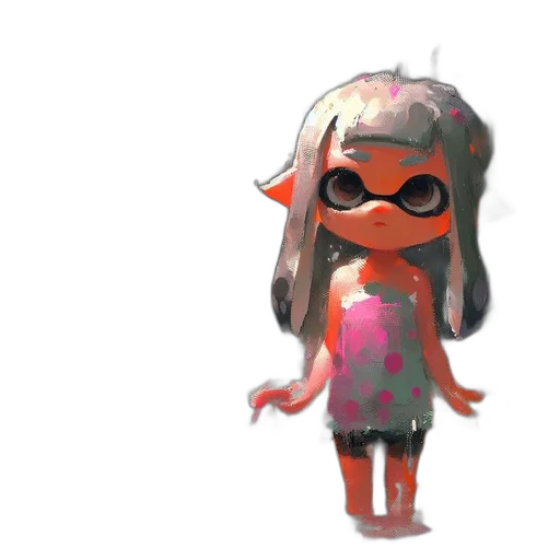 dress, mask, weapon, staff transparent PNG cut-out