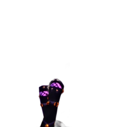 shoes, staff, weapon, robot transparent PNG cut-out