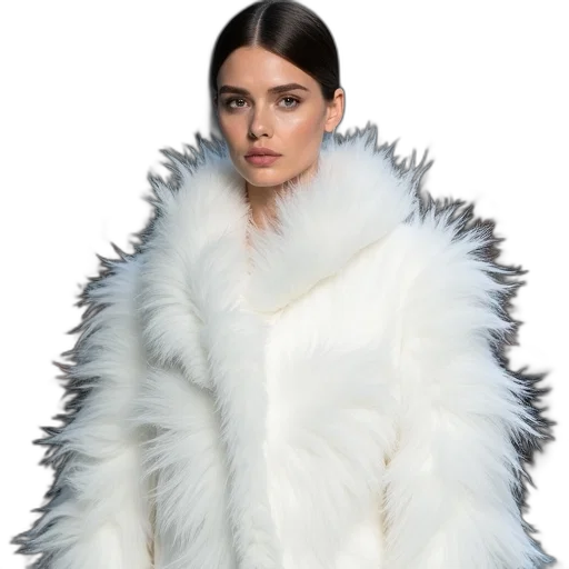 jacket, woman, wearing, white transparent PNG cut-out
