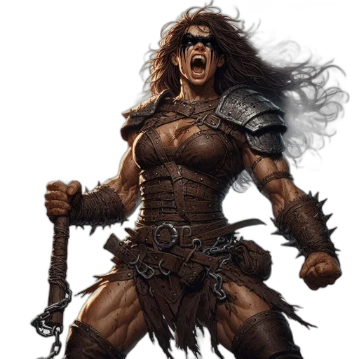 fantasy art, concept art, comic book art, photorealistic transparent PNG cut-out